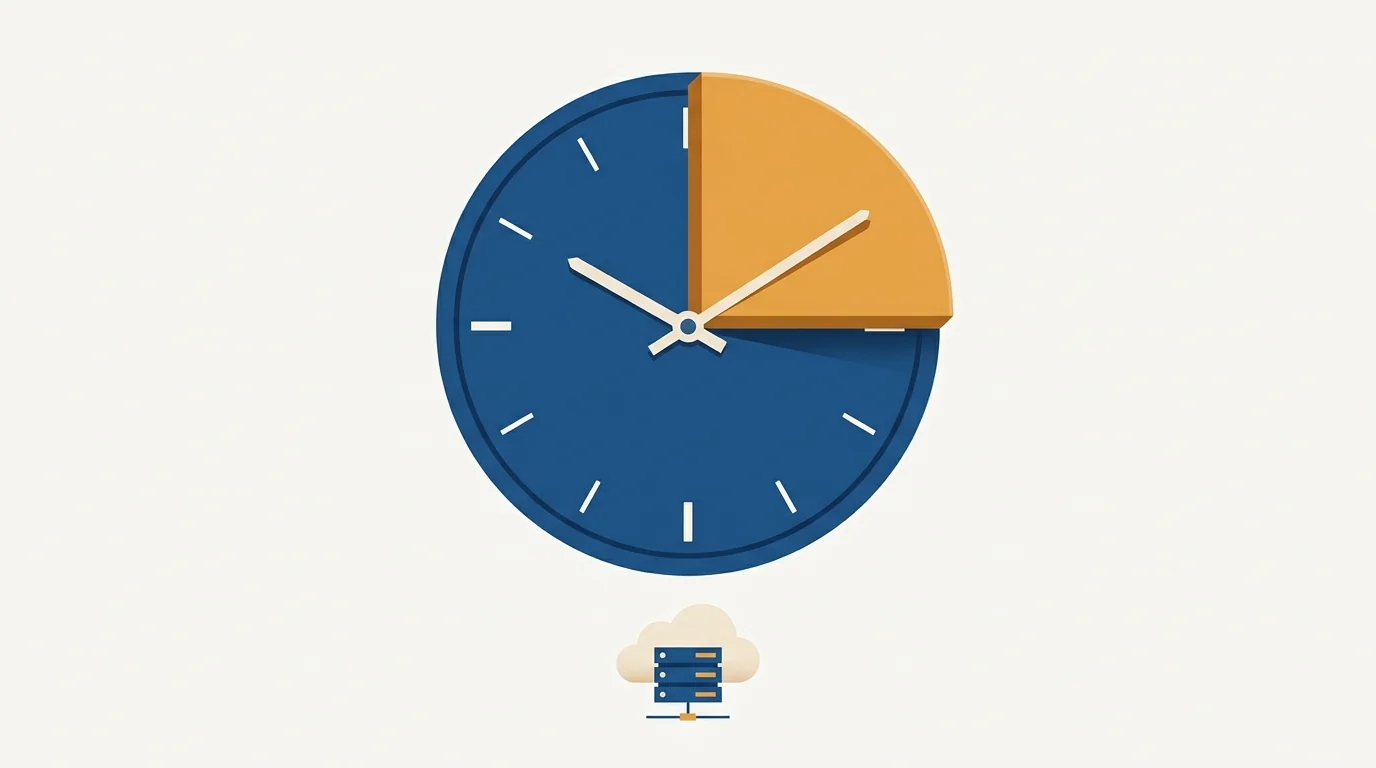 Un reloj cuyo cuadrante marca una franja de horas en un color distinto y en relieve: las horas que cuestan más.